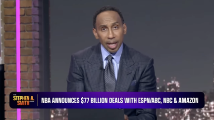 Stephen A. Smith reacts to NBA-Amazon media deal